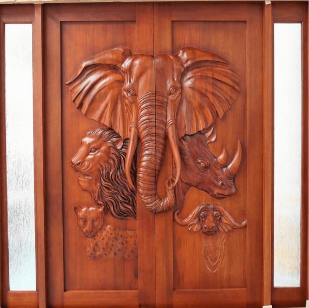 Teak Wood Door